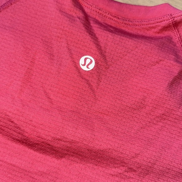 Lululemon Swiftly Tech Cropped Short-Sleeve Shirt 2.0 Glaze Pink - Picture 8 of 8